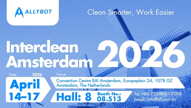 Meet Allybot at Interclean Amsterdam 2026